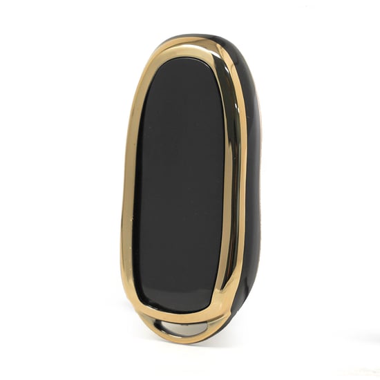 New-Aftermarket-Nano-High-Quality-Cover-For-Tesla-Smart-Remote-Key-3-Buttons-Black-Color---Emirates-Keys