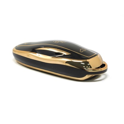 New-Aftermarket-Nano-High-Quality-Cover-For-Tesla-Smart-Remote-Key-3-Buttons-Black-Color---Emirates-Keys