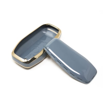 New-Aftermarket-Nano-High-Quality-Cover-For-Ford-Explorer-Remote-Key-4+1-Buttons-Gray-Color-Ford-A11J---Emirates-Keys