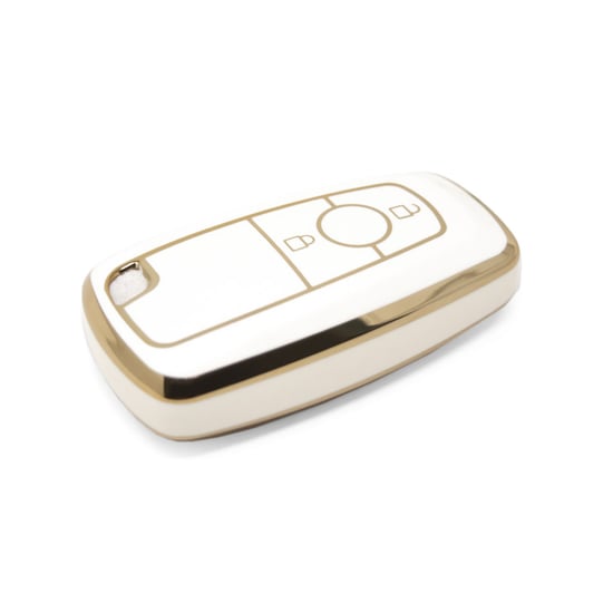 New-Aftermarket-Nano-High-Quality-Cover-For-Ford-Remote-Key-2-Buttons-White-Color-Ford-B11J2---Emirates-Keys