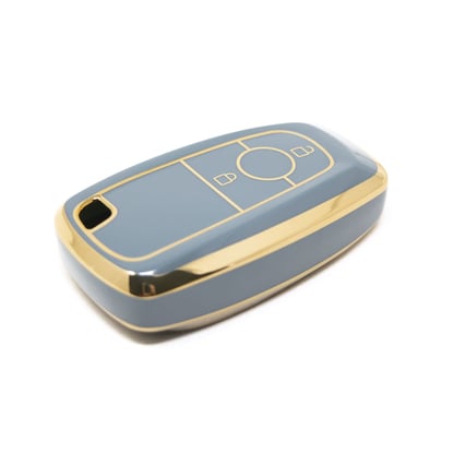 New-Aftermarket-Nano-High-Quality-Cover-For-Ford-Remote-Key-2-Buttons-Gray-Color-Ford-B11J2---Emirates-Keys
