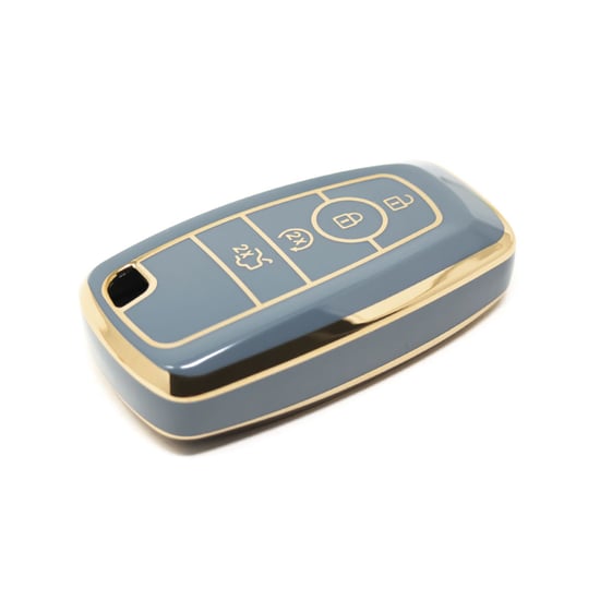 New-Aftermarket-Nano-High-Quality-Cover-For-Ford-Remote-Key-4-Buttons-Gray-Color-Ford-B11J4A---Emirates-Keys