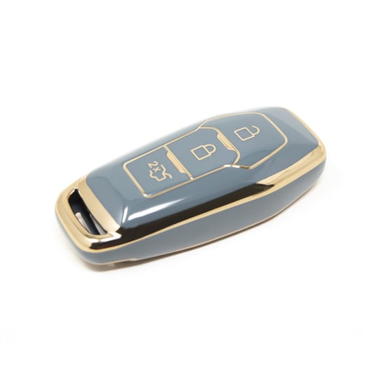 New-Aftermarket-Nano-High-Quality-Cover-For-Ford-Edge-Remote-Key-3-Buttons-Gray-Color-Ford-C11J---Emirates-Keys