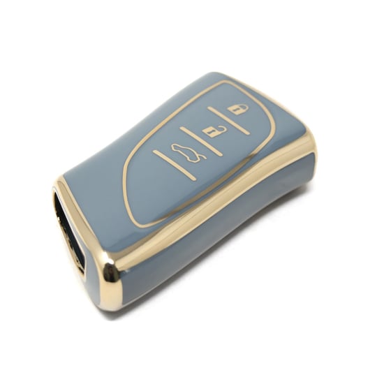 New-Aftermarket-Nano-High-Quality-Cover-For-Lexus-Remote-Key-3-Buttons-Gray-Color-LXS-B11J3---Emirates-Keys