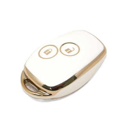 New-Aftermarket-Nano-High-Quality-Cover-For-Renault-Remote-Key-2-Buttons-White-Color-RN-D11J2---Emirates-Keys