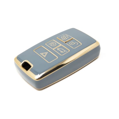 New-Aftermarket-Nano-High-Quality-Cover-For-Land-Rover-Remote-Key-5-Buttons-Gray-Color-LC-B11J---Emirates-Keys