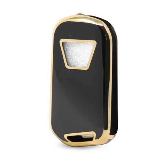 New-Aftermarket-Nano-High-Quality-Cover-For-Mahindra-Flip-Remote-Key-3-Buttons-Black-Color-MHD-A11J---Emirates-Keys