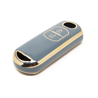 New-Aftermarket-Nano-High-Quality-Cover-For-Mazda-Remote-Key-2-Buttons-Gray-Color-MZD-A11J2---Emirates-Keys