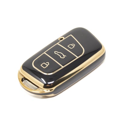 New-Aftermarket-Nano-High-Quality-Cover-For-Chery-Remote-Key-3-Buttons-Black-Color-CR-B11J---Emirates-Keys
