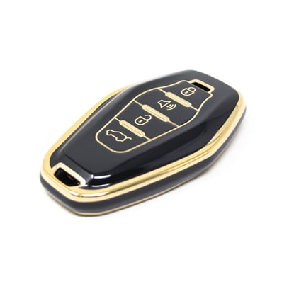 New-Aftermarket-Nano-High-Quality-Cover-For-Chery-Remote-Key-4-Buttons-Black-Color-CR-F11J---Emirates-Keys