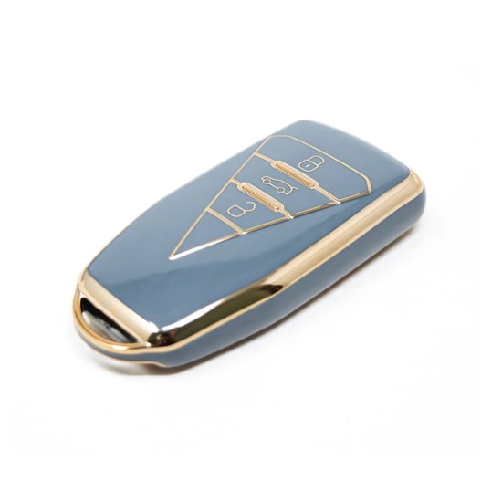 New-Aftermarket-Nano-High-Quality-Cover-For-Venucia-Remote-Key-3-Buttons-Gray-Color-VNC-B11J---Emirates-Keys