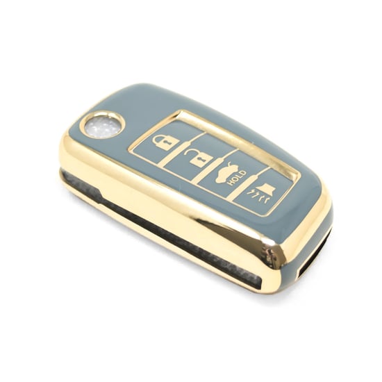 New-Aftermarket-Nano-High-Quality-Cover-For-Nissan-Flip-Remote-Key-4-Buttons-Gray-Color-NS-B11J4---Emirates-Keys