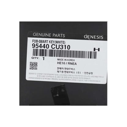 New-Hyundai-Genesis-GV60-2022-Genuine---OEM-Smart-Remote-Key-7+1-Buttons-433MHz-White-Color-OEM-Part-Number:-95440-CU310---FCC-ID:-TQ8-FOB-4F53U---Emirates-Keys