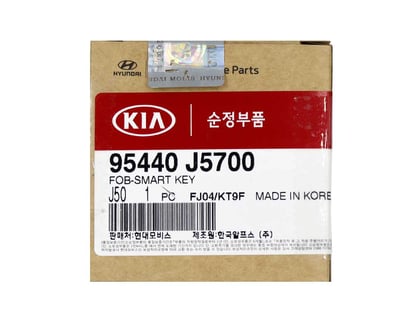 New-Genuine-OEM-KIA Stinger-2021-Key-Remote-With-4-Buttons-Including Panic-With-433MHz-Frequency-Manufacturer-Part-Number:-95440-J5700