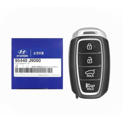NEW-Hyundai-Kona-2018-2020-Genuine-OEM-Smart-Remote-Key-4-Buttons-433MHz-95440-J9000-95440J9000---FCCID:-TQ8-FOB-4F18---Emirates-Keys