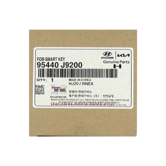 New-Hyundai-Kona-2022-Genuine---OEM-Smart-Remote-Key-5-Buttons-433MHz-OEM-Part-Number:-95440-J9200---FCC-ID:-FOB-4F41---Emirates-Keys