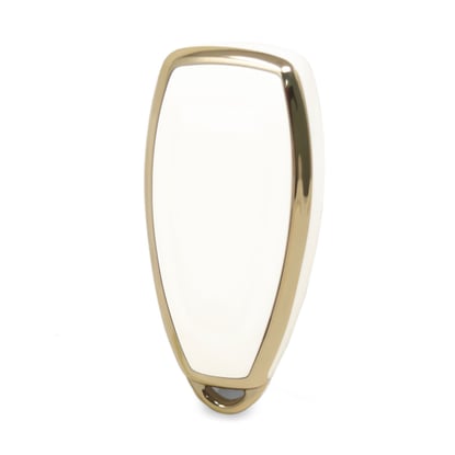 New-Aftermarket-Nano-High-Quality-Cover-For-Ford-Remote-Key-3-Buttons-White-Color-Ford-D11J---Emirates-Keys