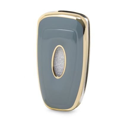 New-Aftermarket-Nano-High-Quality-Cover-For-Ford-Flip-Remote-Key-3-Buttons-Gray-Color-Ford-E11J---Emirates-Keys