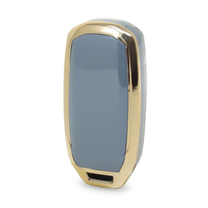 New-Aftermarket-Nano-High-Quality-Cover-For-Ford-Remote-Key-3-Buttons-Gray-Color-Ford-H11J---Emirates-Keys