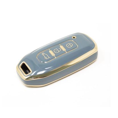 New-Aftermarket-Nano-High-Quality-Cover-For-Ford-Remote-Key-3-Buttons-Gray-Color-Ford-H11J---Emirates-Keys