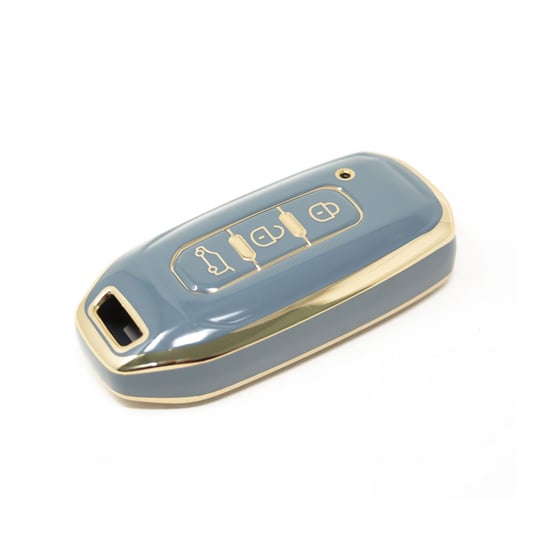 New-Aftermarket-Nano-High-Quality-Cover-For-Ford-Remote-Key-3-Buttons-Gray-Color-Ford-H11J---Emirates-Keys
