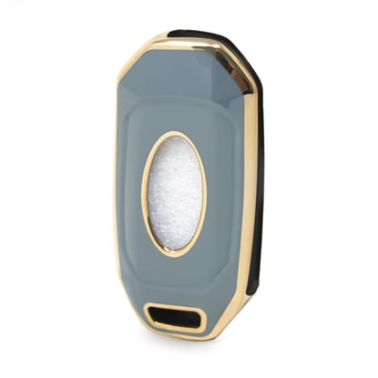 New-Aftermarket-Nano-High-Quality-Cover-For-Ford-Flip-Remote-Key-3-Buttons-Gray-Color-Ford-I11J---Emirates-Keys