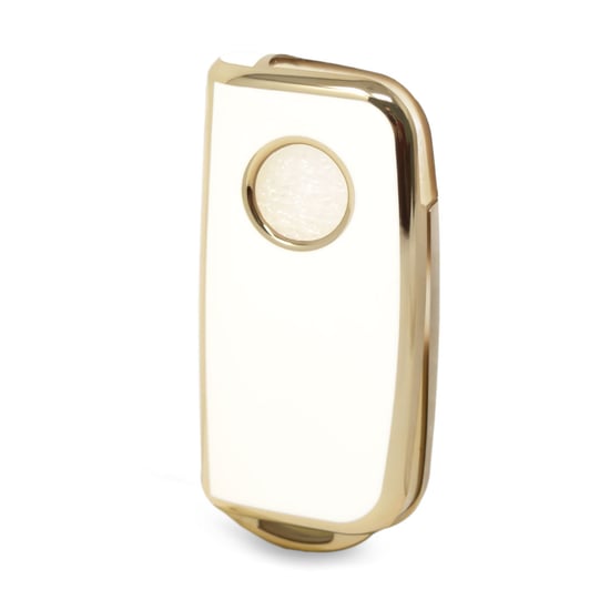 New-Aftermarket-Nano-High-Quality-Cover-For-Foton-Flip-Remote-Key-2-Buttons-White-Color-FT-A11J---Emirates-Keys