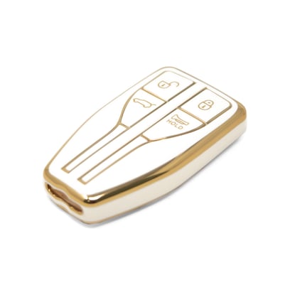 New-Aftermarket-Nano-High-Quality-Cover-For-Hongqi-Remote-Key-4-Buttons-White-Color-HQ-A11J---Emirates-Keys