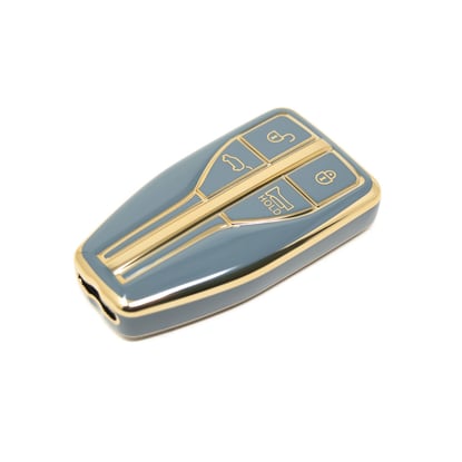 New-Aftermarket-Nano-High-Quality-Cover-For-Hongqi-Remote-Key-4-Buttons-Gray-Color-HQ-A11J---Emirates-Keys