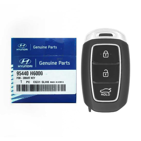 NEW-Hyundai-Accent-2018-Genuine-OEM-Smart-Remote-Key-3-Buttons-433MHz-95440-H6000-95440H6000---Emirates-Keys