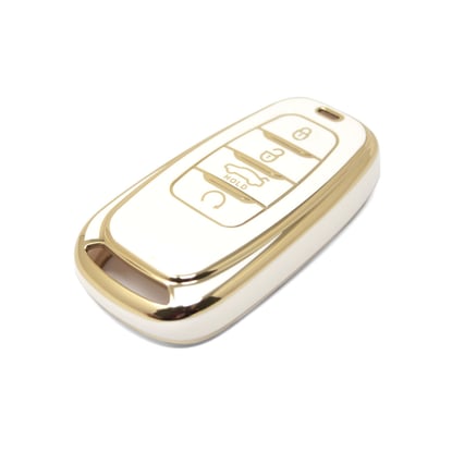New-Aftermarket-Nano-High-Quality-Cover-For-Hongqi-Remote-Key-4-Buttons-White-Color-HQ-B11J---Emirates-Keys