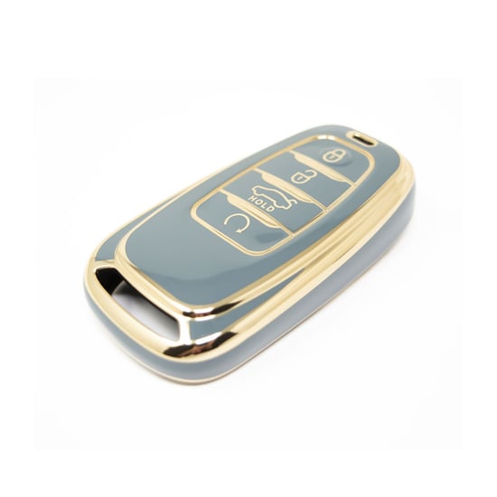 New-Aftermarket-Nano-High-Quality-Cover-For-Hongqi-Remote-Key-4-Buttons-Gray-Color-HQ-B11J---Emirates-Keys