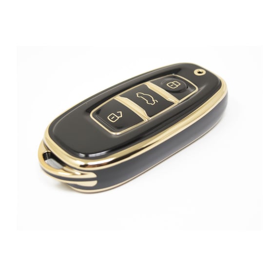 New-Aftermarket-Nano-High-Quality-Cover-For-Hongqi-Remote-Key-3-Buttons-Black-Color-HQ-C11J---Emirates-Keys