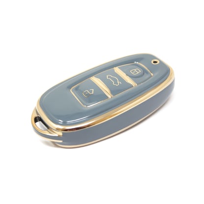 New-Aftermarket-Nano-High-Quality-Cover-For-Hongqi-Remote-Key-3-Buttons-Gray-Color-HQ-C11J---Emirates-Keys