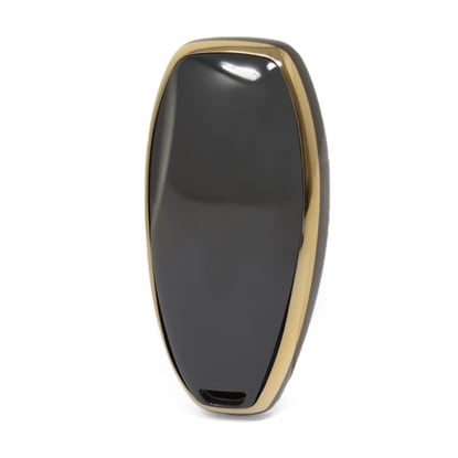 New-Aftermarket-Nano-High-Quality-Cover-For-Hongqi-Remote-Key-4-Buttons-Black-Color-HQ-D11J---Emirates-Keys