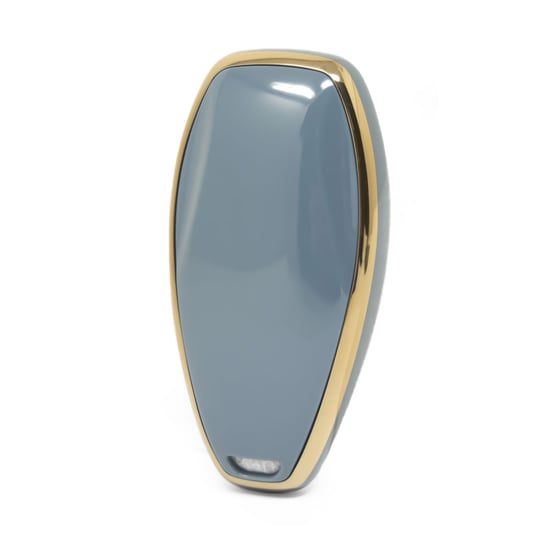 New-Aftermarket-Nano-High-Quality-Cover-For-Hongqi-Remote-Key-4-Buttons-Gray-Color-HQ-D11J---Emirates-Keys