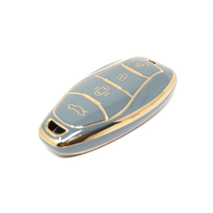 New-Aftermarket-Nano-High-Quality-Cover-For-Hongqi-Remote-Key-4-Buttons-Gray-Color-HQ-D11J---Emirates-Keys
