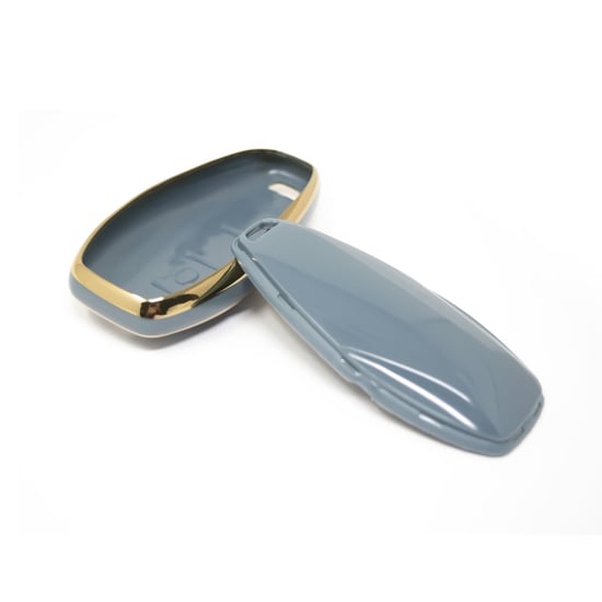 New-Aftermarket-Nano-High-Quality-Cover-For-Hongqi-Remote-Key-4-Buttons-Gray-Color-HQ-D11J---Emirates-Keys
