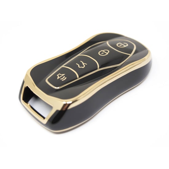New-Aftermarket-Nano-High-Quality-Cover-For-Geely-Remote-Key-4-Buttons-Black-Color-GL-C11J---Emirates-Keys