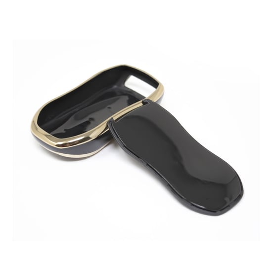 New-Aftermarket-Nano-High-Quality-Cover-For-Geely-Remote-Key-4-Buttons-Black-Color-GL-C11J---Emirates-Keys