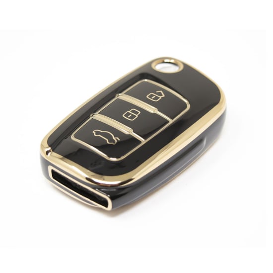 New-Aftermarket-Nano-High-Quality-Cover-For-Geely-Remote-Key-3-Buttons-Black-Color-GL-D11J---Emirates-Keys