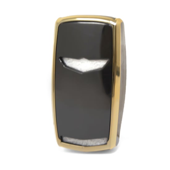 New-Aftermarket-Nano-High-Quality-Cover-For-Hyundai-Genesis-Remote-Key-4-Buttons-Black-Color-GNS-A11J---Emirates-Keys