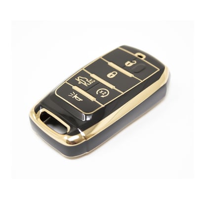 New-Aftermarket-Nano-High-Quality-Cover-For-Jeep-Remote-Key-5-Buttons-Black-Color-Jeep-D11J5A---Emirates-Keys