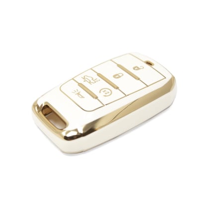 New-Aftermarket-Nano-High-Quality-Cover-For-Jeep-Remote-Key-5-Buttons-White-Color-Jeep-D11J5A---Emirates-Keys