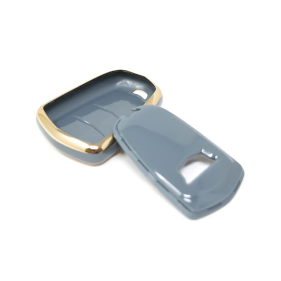 New-Aftermarket-Nano-High-Quality-Cover-For-Cadillac-Remote-Key-3+1-Buttons-Gray-Color-CDLC-A11J4---Emirates-Keys