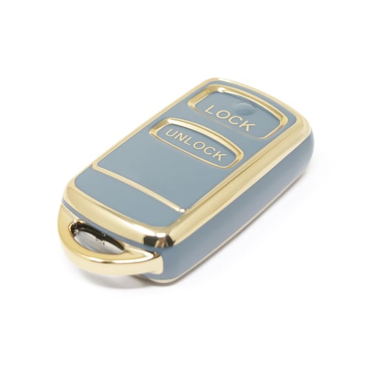 New-Aftermarket-Nano-High-Quality-Cover-For-Mitsubishi-Remote-Key-2-Buttons-Gray-Color-MSB-B11J2---Emirates-Keys