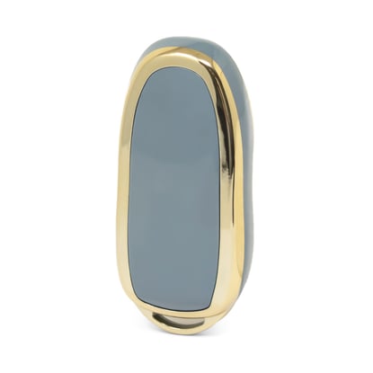 New-Aftermarket-Nano-High-Quality-Cover-For-Tesla-Smart-Remote-Key-3-Buttons-Gray-Color-TSL-B11J---Emirates-Keys