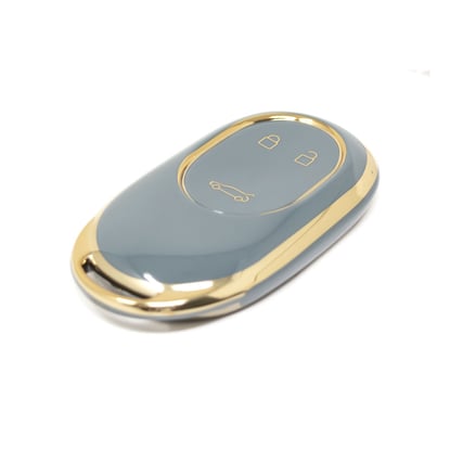 New-Aftermarket-Nano-High-Quality-Cover-For-NIO-Remote-Key-3-Buttons-Gray-Color-NIO-B11J---Emirates-Keys