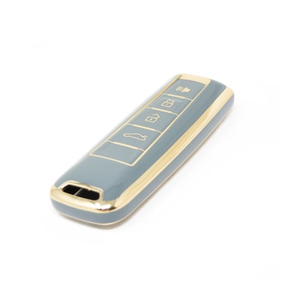 New-Aftermarket-Nano-High-Quality-Cover-For-Wey-Remote-Key-4-Buttons-Gray-Color-WEY-A11J---Emirates-Keys