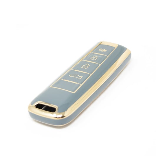 New-Aftermarket-Nano-High-Quality-Cover-For-Wey-Remote-Key-4-Buttons-Gray-Color-WEY-A11J---Emirates-Keys